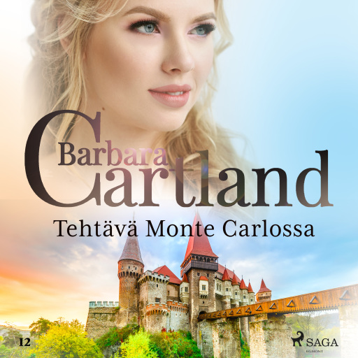 Portada del audiolibro «Tehtävä Monte Carlossa», de Barbara Cartland