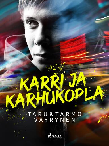 Portada del libro «Karri ja karhukopla», de Taru Väyrynen