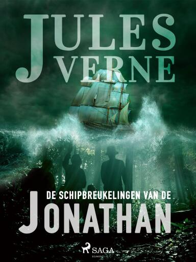 Portada del libro «De schipbreukelingen van de Jonathan», de Jules Verne