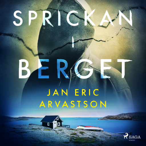 Portada del audiolibro «Sprickan i berget», de Jan Eric Arvastson