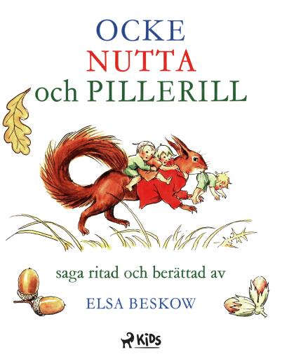 Portada del libro «Ocke, Nutta och Pillerill», de Elsa Beskow