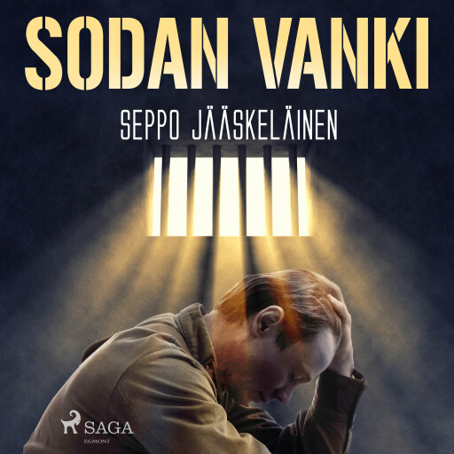 Portada del audiolibro «Sodan vanki», de Seppo Jääskeläinen