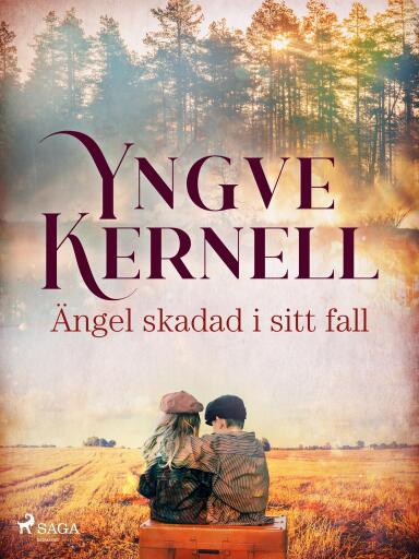 Portada del libro «Ängel skadad i sitt fall», de Yngve Kernell
