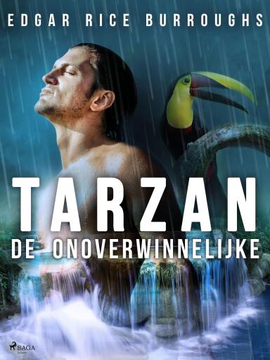 Portada del libro «Tarzan de onoverwinnelijke», de Edgar Rice Burroughs