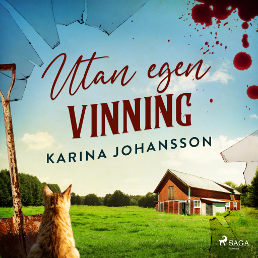 Portada del audiolibro «Utan egen vinning», de Karina Johansson