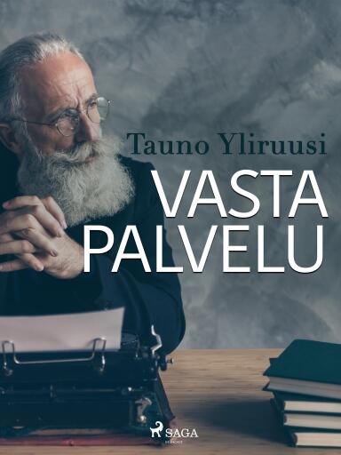 Portada del libro «Vastapalvelu», de Tauno Yliruusi