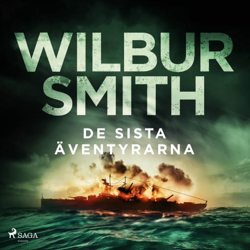 Portada del audiolibro «De sista äventyrarna», de Wilbur Smith