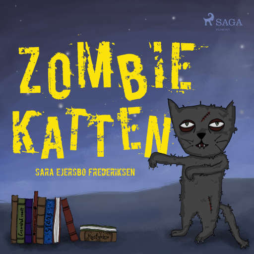 Portada del audiolibro «Zombiekatten», de Sara Ejersbo Frederiksen