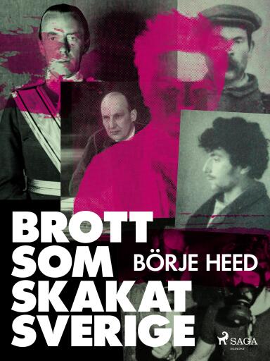 Portada del libro «Brott som skakat Sverige», de Börje Heed