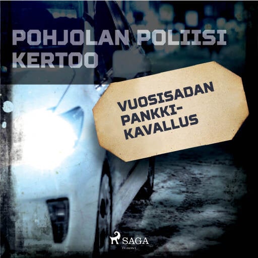 Portada del audiolibro «Vuosisadan pankkikavallus»