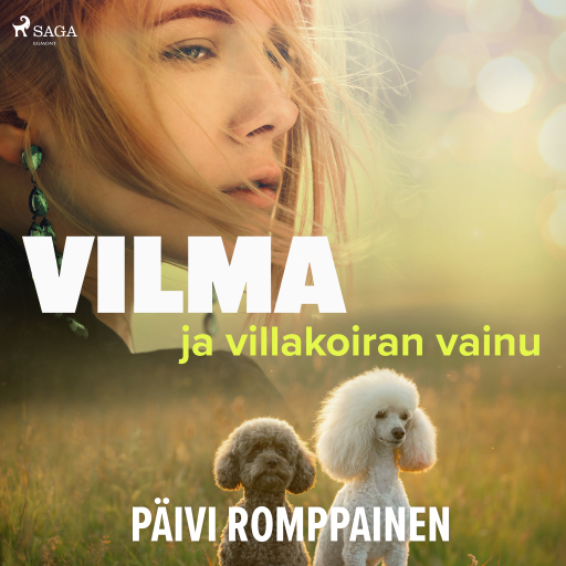 Portada del audiolibro «Vilma ja villakoiran vainu», de Päivi Romppainen