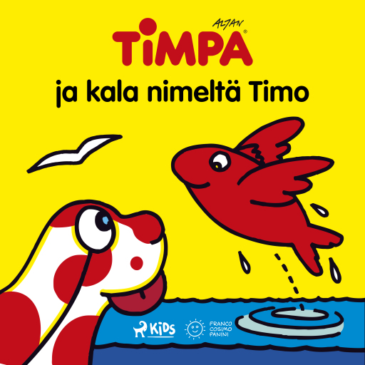 Portada del audiolibro «Timpa ja kala nimeltä Timo»
