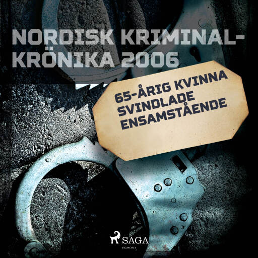 Portada del audiolibro «65-årig kvinna svindlade ensamstående», de Diverse