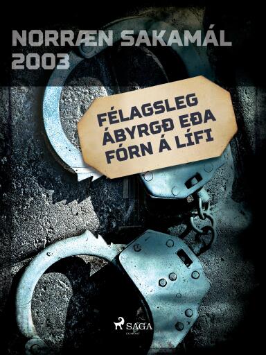 Portada del libro «Félagsleg ábyrgð eða fórn á lífi», de Forfattere Diverse