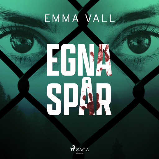 Portada del audiolibro «Egna spår», de Emma Vall