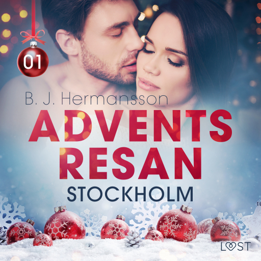 Portada del audiolibro «Adventsresan 1: Stockholm - erotisk adventskalender», de B. J. Hermansson