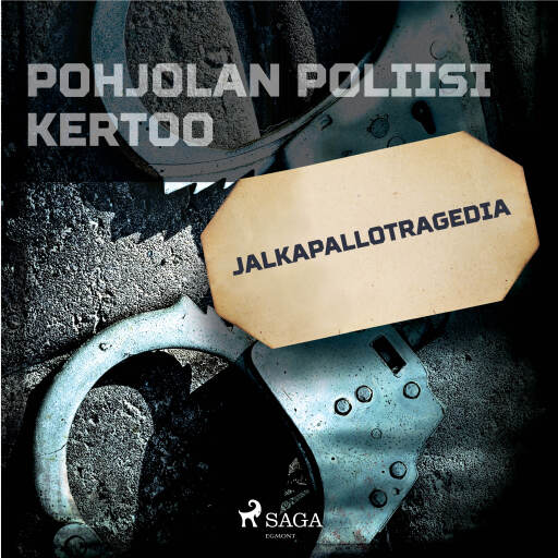 Portada del audiolibro «Jalkapallotragedia», de Eri tekijöitä