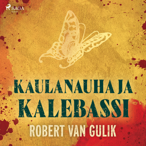 Portada del audiolibro «Kaulanauha ja kalebassi», de Robert van Gulik