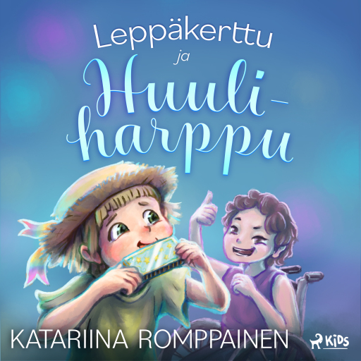 Portada del audiolibro «Leppäkerttu ja huuliharppu», de Katariina Romppainen