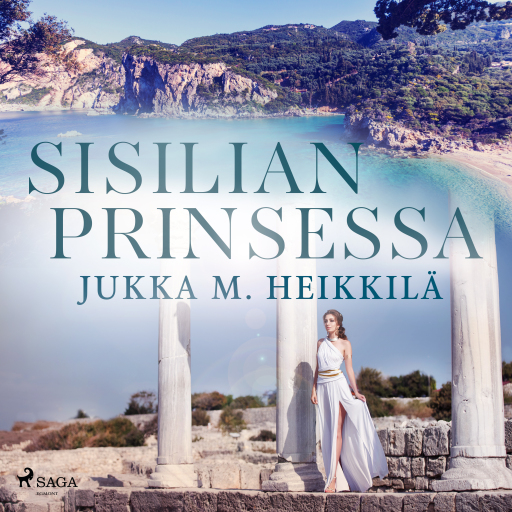Portada del audiolibro «Sisilian prinsessa», de Jukka M. Heikkilä