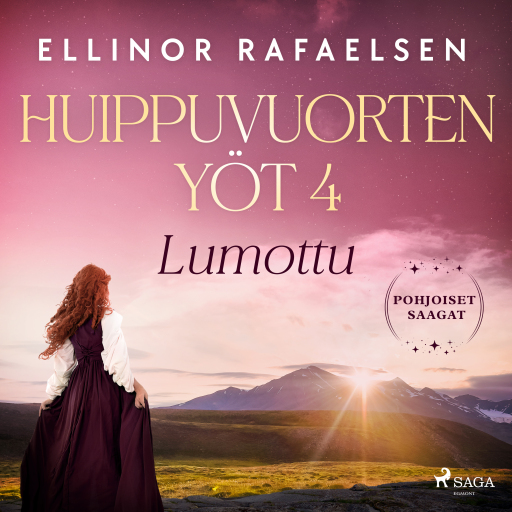 Portada del audiolibro «Lumottu – Huippuvuorten yöt 4», de Ellinor Rafaelsen