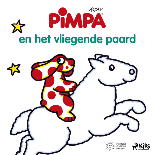 Portada del audiolibro «Pimpa - Pimpa en het vliegende paard»