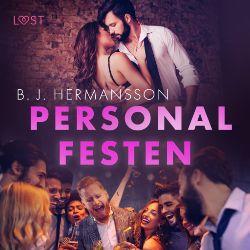 Portada del audiolibro «Personalfesten - Erotisk novell», de B. J. Hermansson