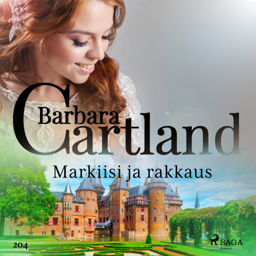 Portada del audiolibro «Markiisi ja rakkaus», de Barbara Cartland