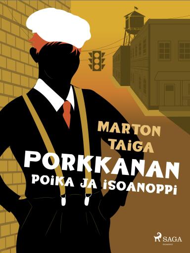Portada del libro «Porkkanan poika ja isoanoppi», de Marton Taiga