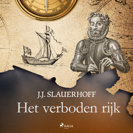 Portada del audiolibro «Het verboden rijk», de J. Slauerhoff
