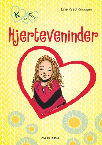 Portada del libro «K for Klara 1: Hjerteveninder», de Line Kyed Knudsen