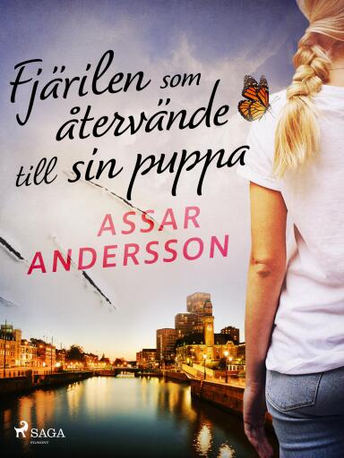 Portada del libro «Fjärilen som återvände till sin puppa», de Assar Andersson