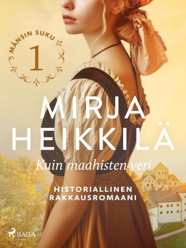 Portada del libro «Kuin maahisten veri», de Mirja Heikkilä
