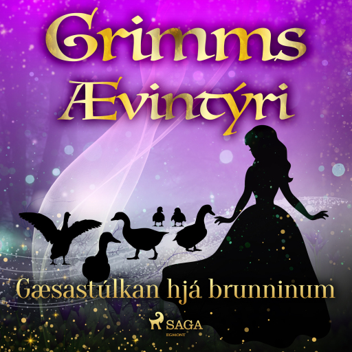 Portada del audiolibro «Gæsastúlkan hjá brunninum», de Grimmsbræður
