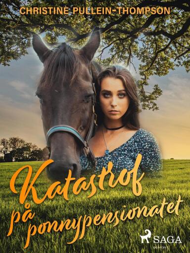 Portada del libro «Katastrof på ponnypensionatet», de Christine Pullein Thompson