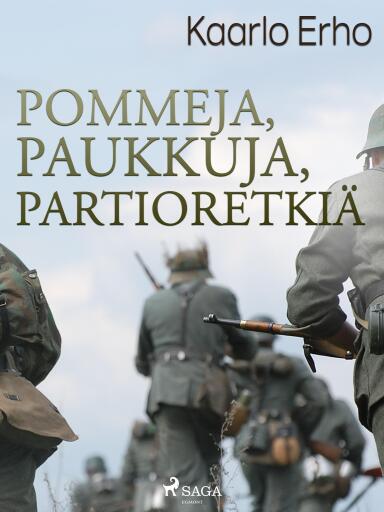 Portada del libro «Pommeja, paukkuja, partioretkiä», de Kaarlo Erho