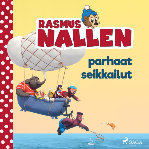 Portada del audiolibro «Rasmus Nallen parhaat seikkailut», de Carla Hansen, Vilhelm Hansen