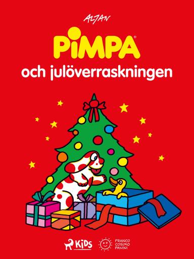 Portada del libro «Pimpa - Pimpa och julöverraskningen», de Altan