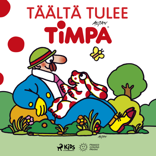 Portada del audiolibro «Täältä tulee Timpa», de Altan
