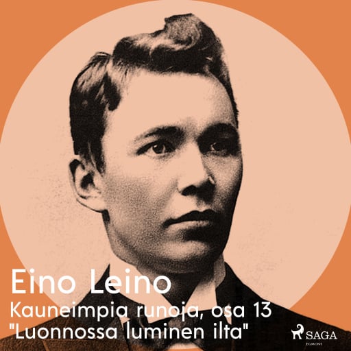 Portada del audiolibro «Kauneimpia runoja, osa 13 "Luonnossa luminen ilta"», de Eino Leino