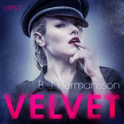 Portada del audiolibro «Velvet – eroottinen novelli», de B. J. Hermansson