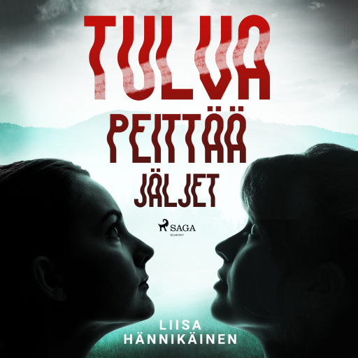 Portada del audiolibro «Tulva peittää jäljet», de Liisa Hännikäinen