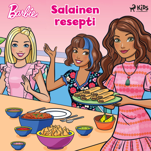 Portada del audiolibro «Barbie - Salainen resepti», de Mattel