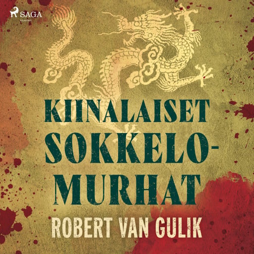 Portada del audiolibro «Kiinalaiset sokkelomurhat», de Robert van Gulik