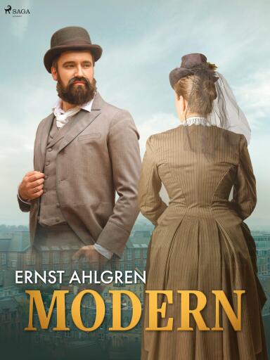Portada del libro «Modern», de Victoria Benedictsson, Ernst Ahlgren
