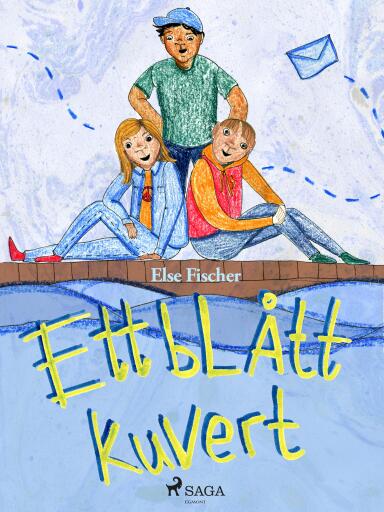 Portada del libro «Ett blått kuvert», de Else Fischer