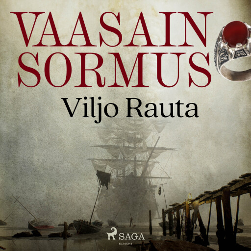 Portada del audiolibro «Vaasain sormus», de Viljo Rauta