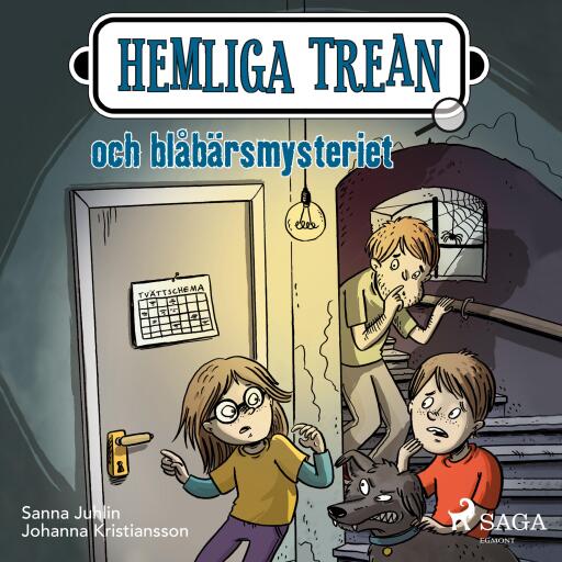 Portada del audiolibro «Hemliga trean och blåbärsmysteriet», de Sanna Juhlin