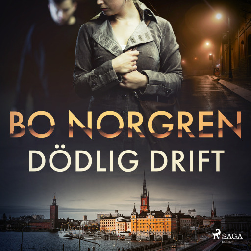 Portada del audiolibro «Dödlig drift», de Bo Norgren