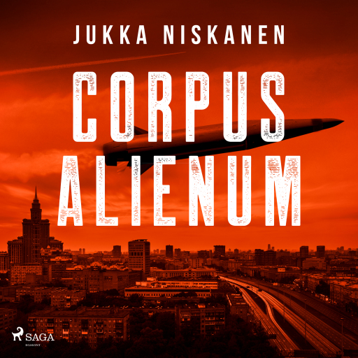 Portada del audiolibro «Corpus alienum», de Jukka Niskanen